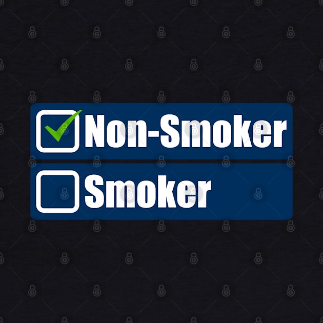 Non-smoker by T-Shirts Zone